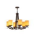 6-Light 36 in. Chandelier - Vela Cove for dining room view 1
