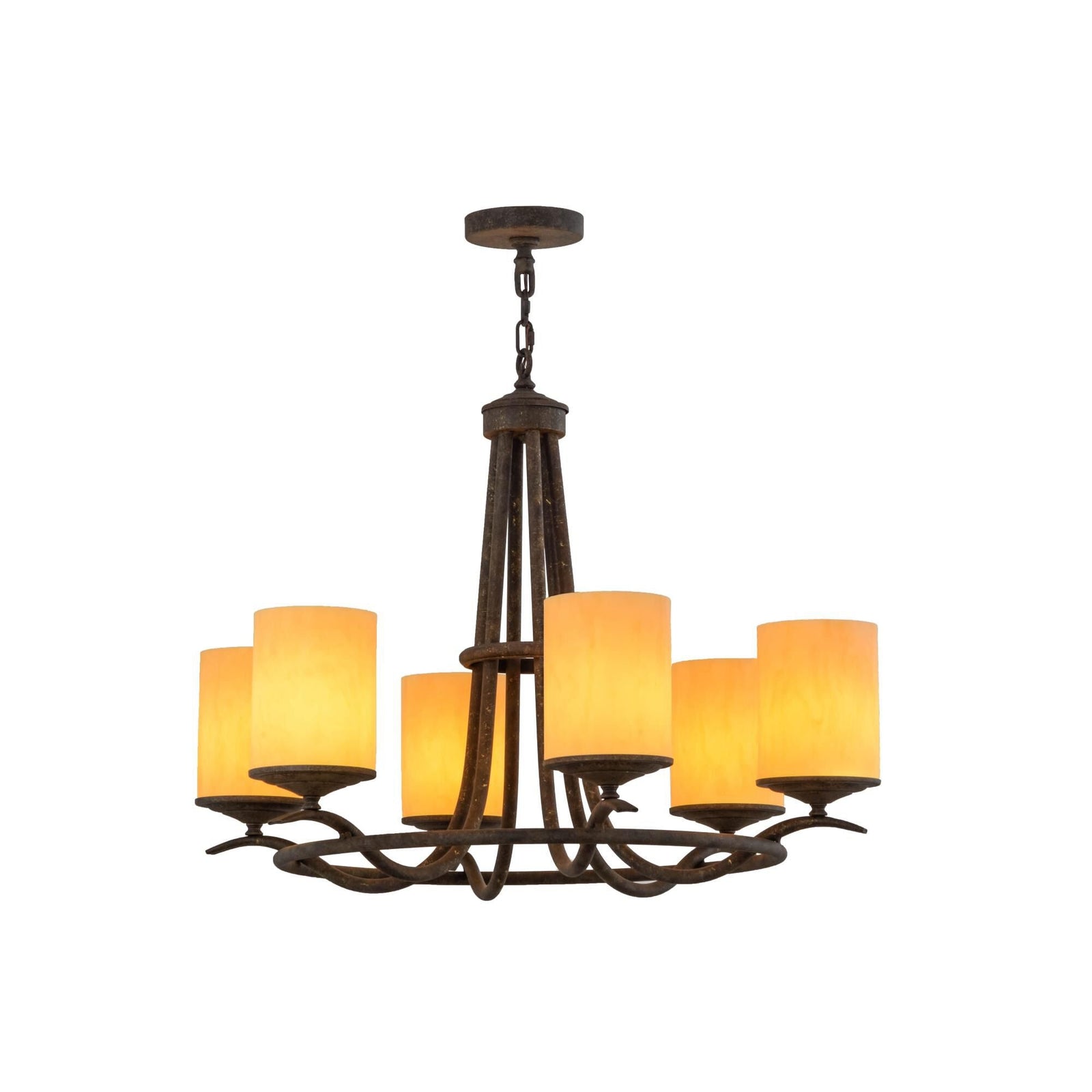 6-Light 36 in. Chandelier - Vela Cove for dining room view 1