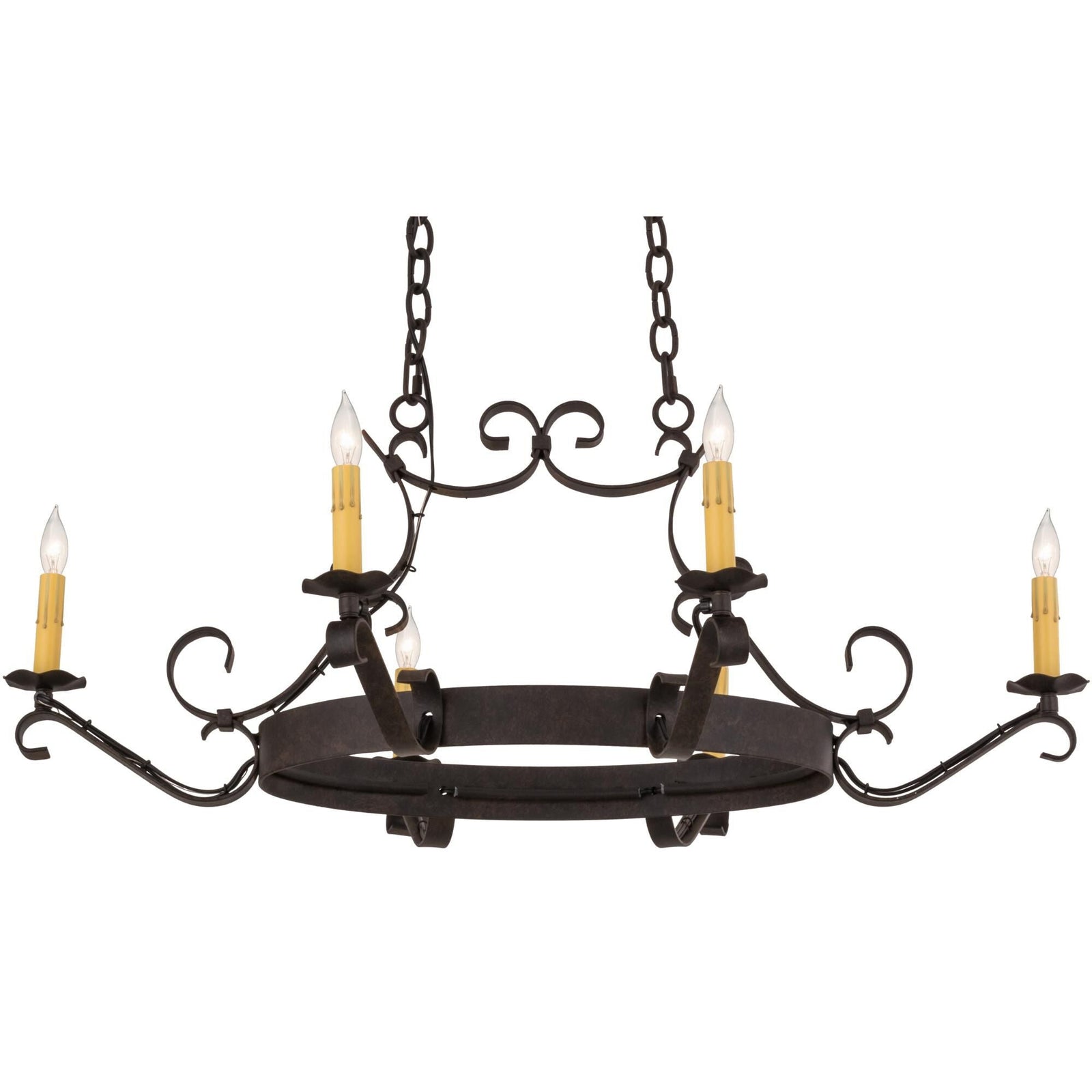 Candle chandelier - Nysa Ridge for dining room view 1