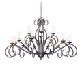 Candle chandelier - Noor Loom for dining room view 1