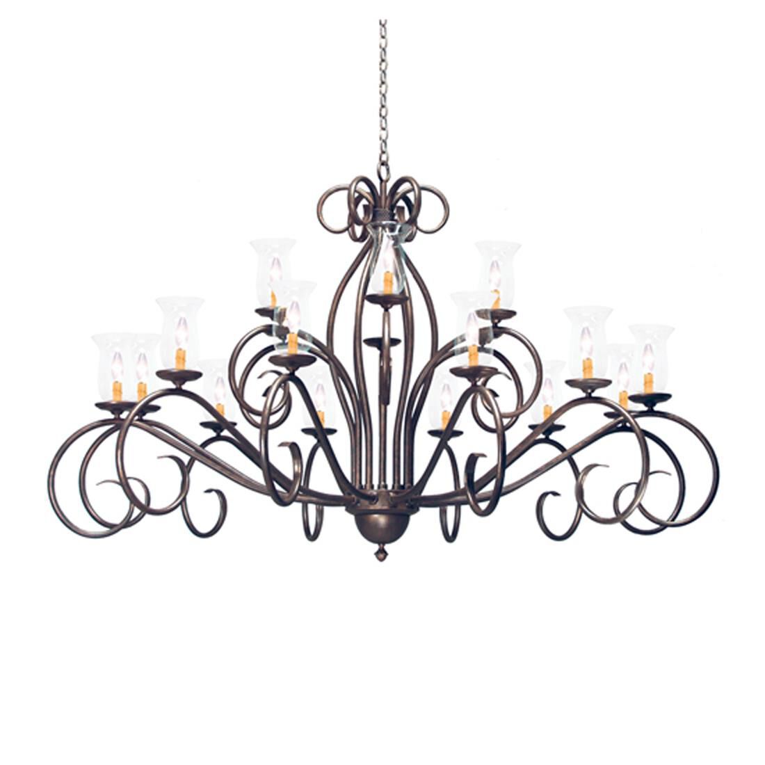 Candle chandelier - Noor Loom for dining room view 1