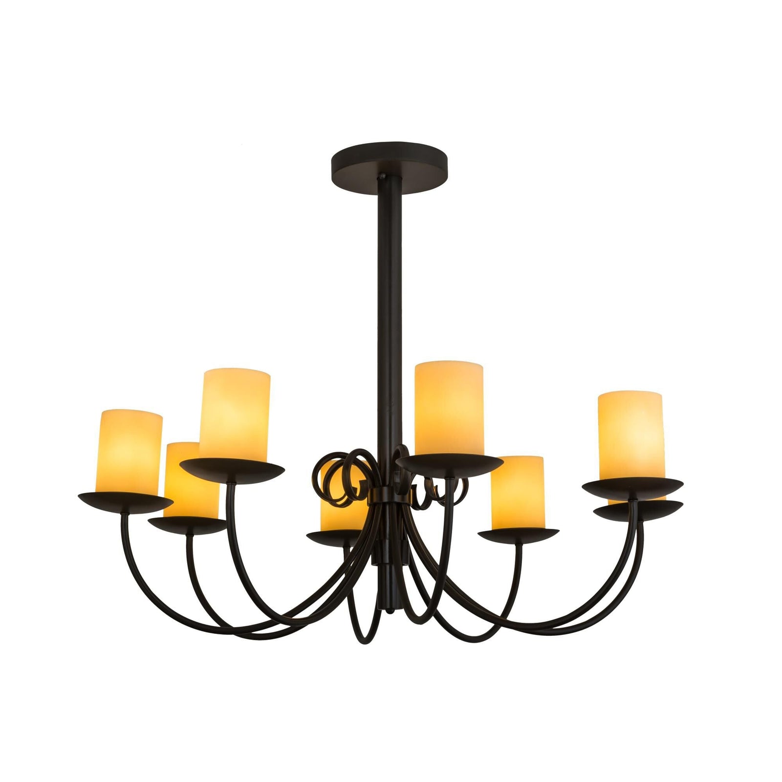 8-Light 40 in. Chandelier - Aster Grove for dining room view 1