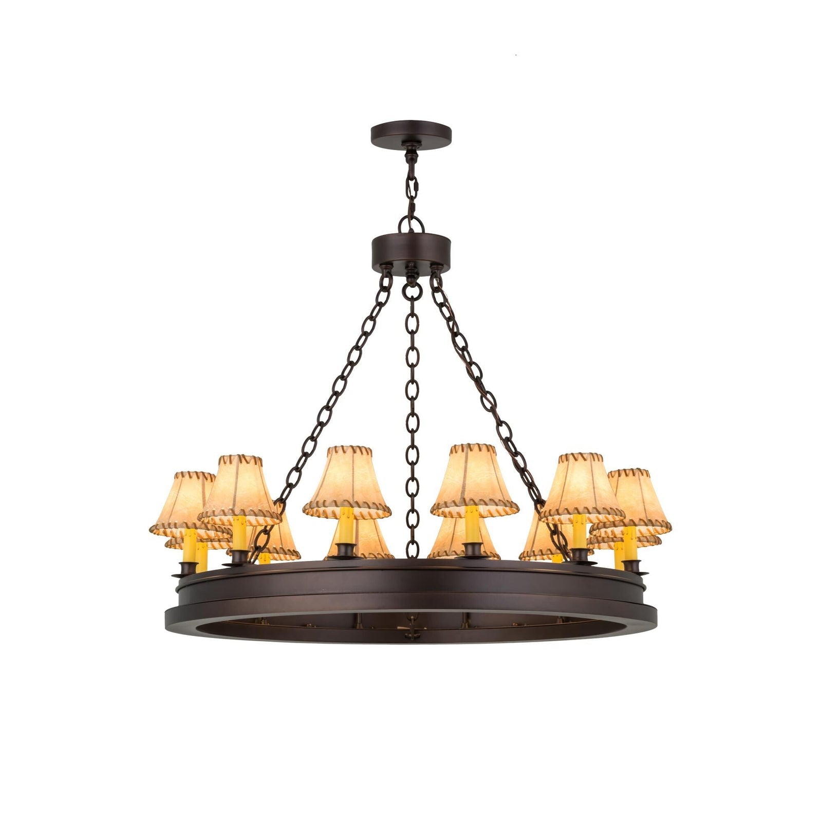 Candle chandelier - Uma Halo for dining room view 1