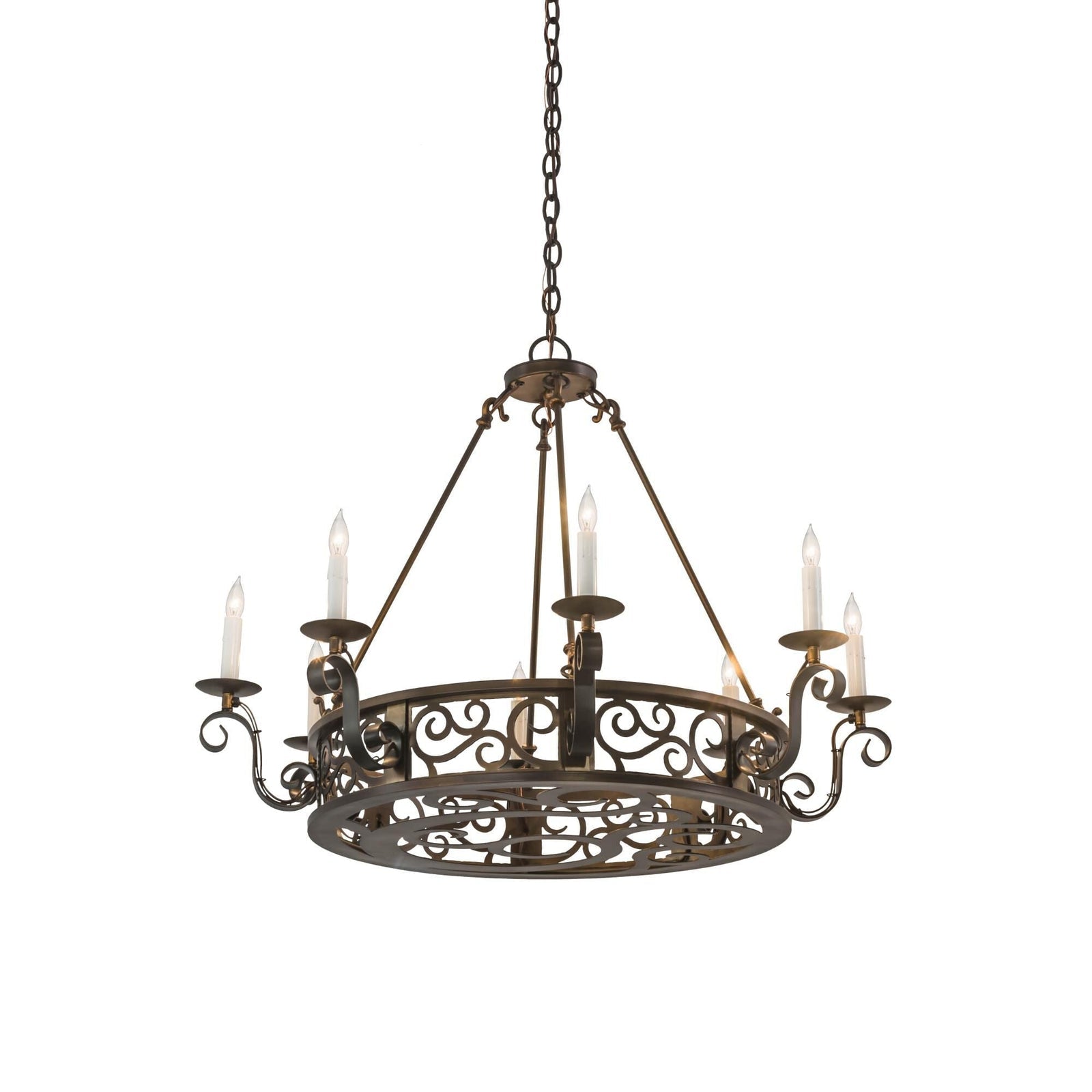 Candle chandelier - Nerea Ridge for dining room view 1
