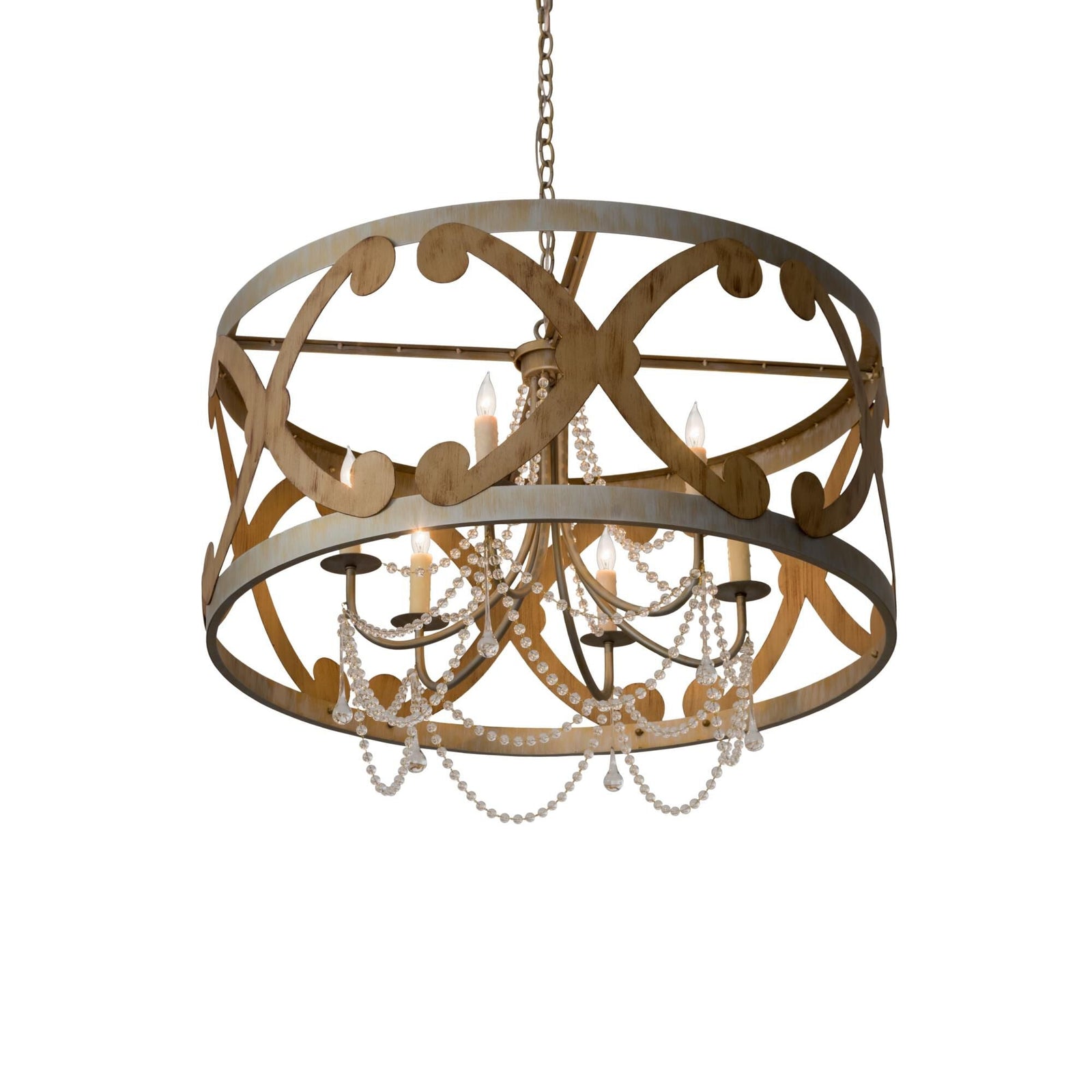 Candle chandelier - Petra Luxe for dining room view 1