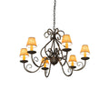 Candle chandelier - Avon Loom for dining room view 1