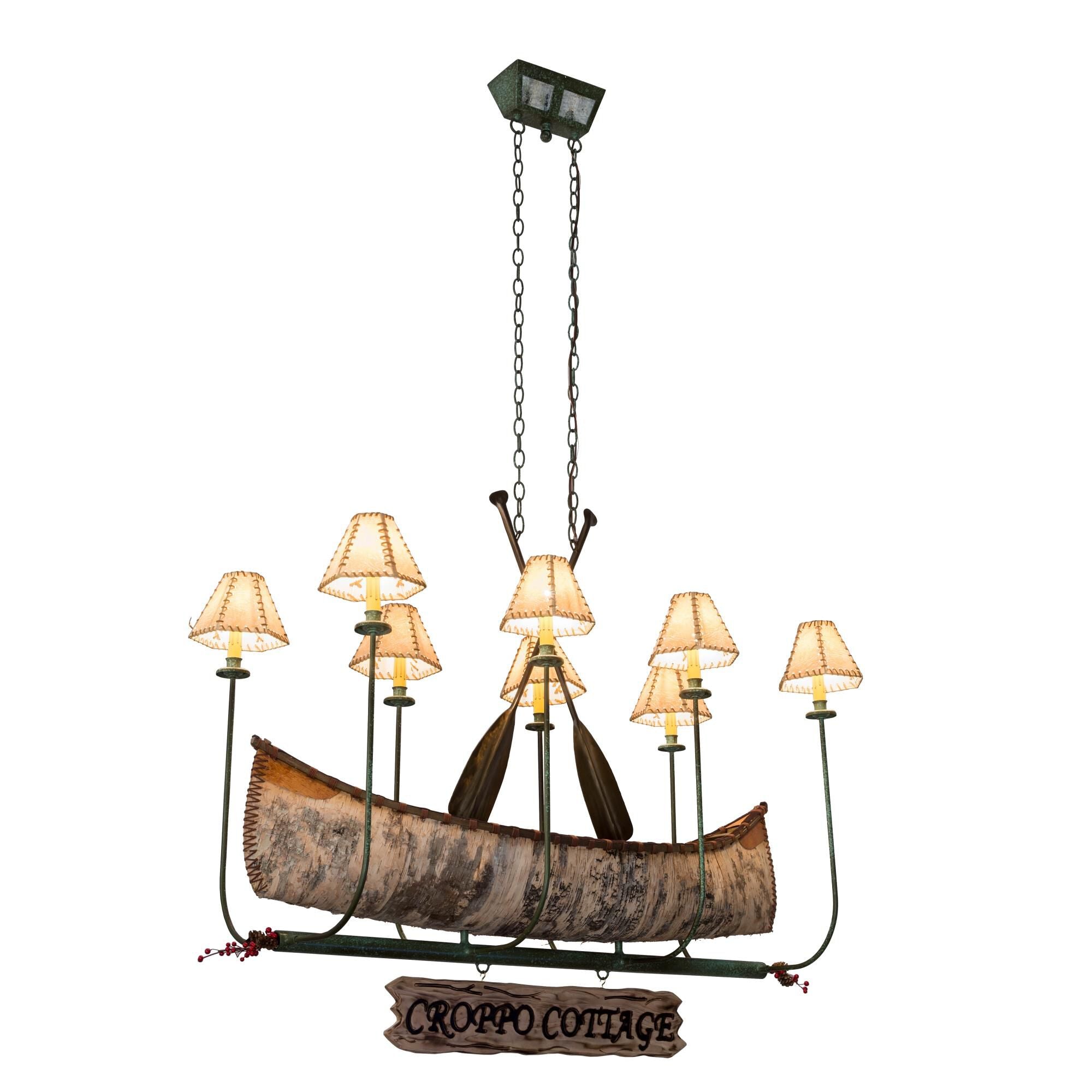 Candle chandelier - Petra Halo for dining room view 3