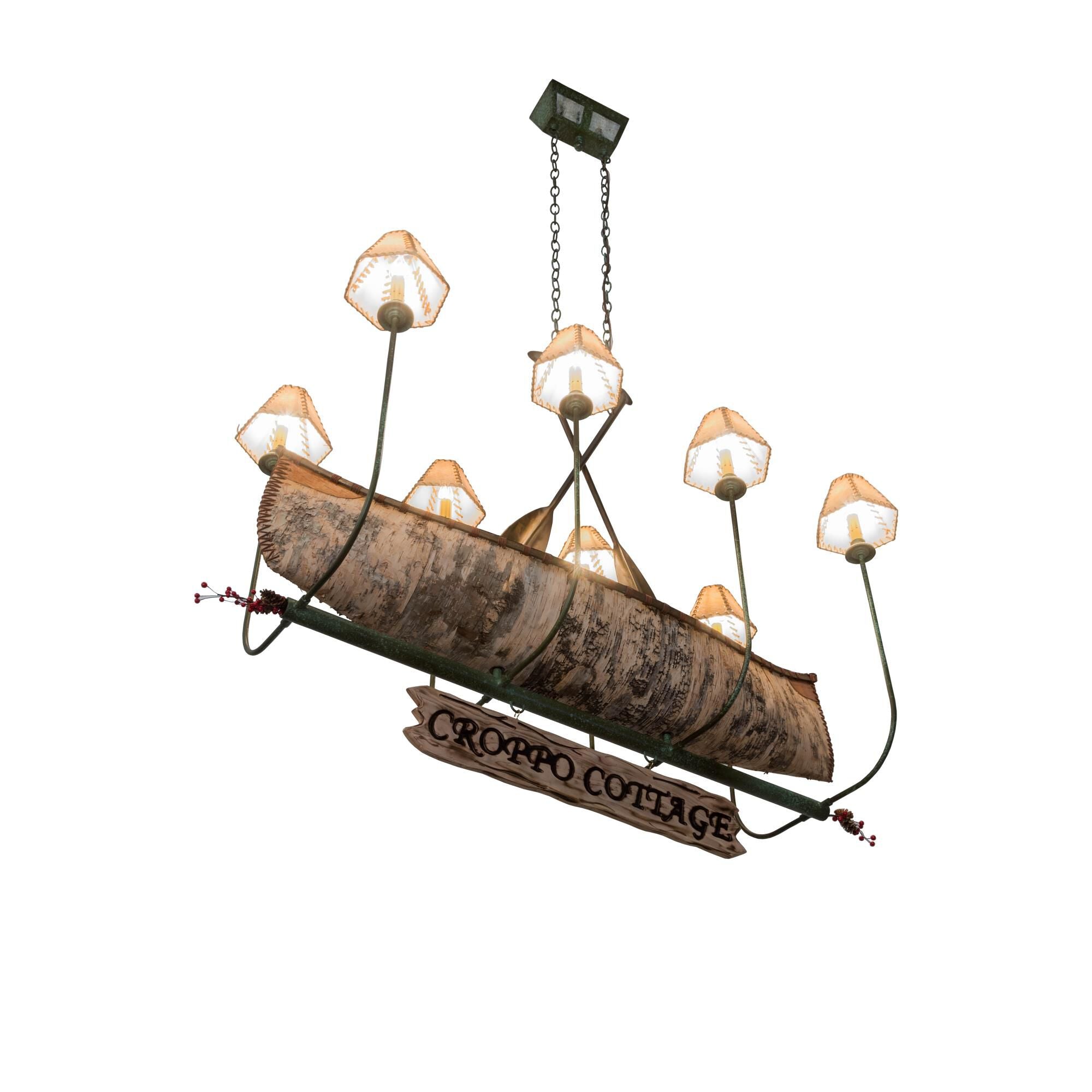 Candle chandelier - Petra Halo for dining room view 6