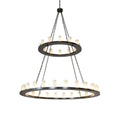3-Light 72 in. Chandelier - Esme Halo for dining room view 1