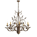 Candle chandelier - Lumen Halo for dining room view 1
