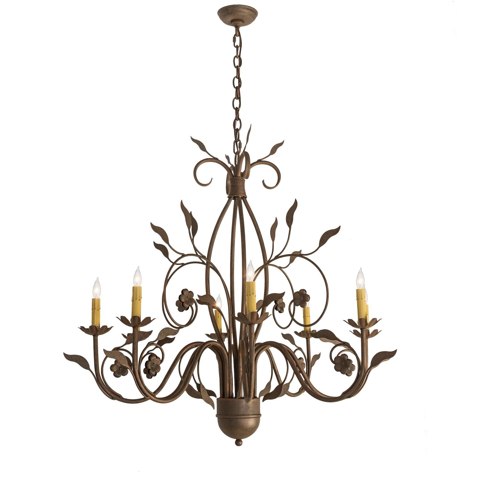 Candle chandelier - Lumen Halo for dining room view 1