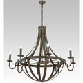 4-Light 60 in. LED Chandelier - Xara Ridge for dining room view 1