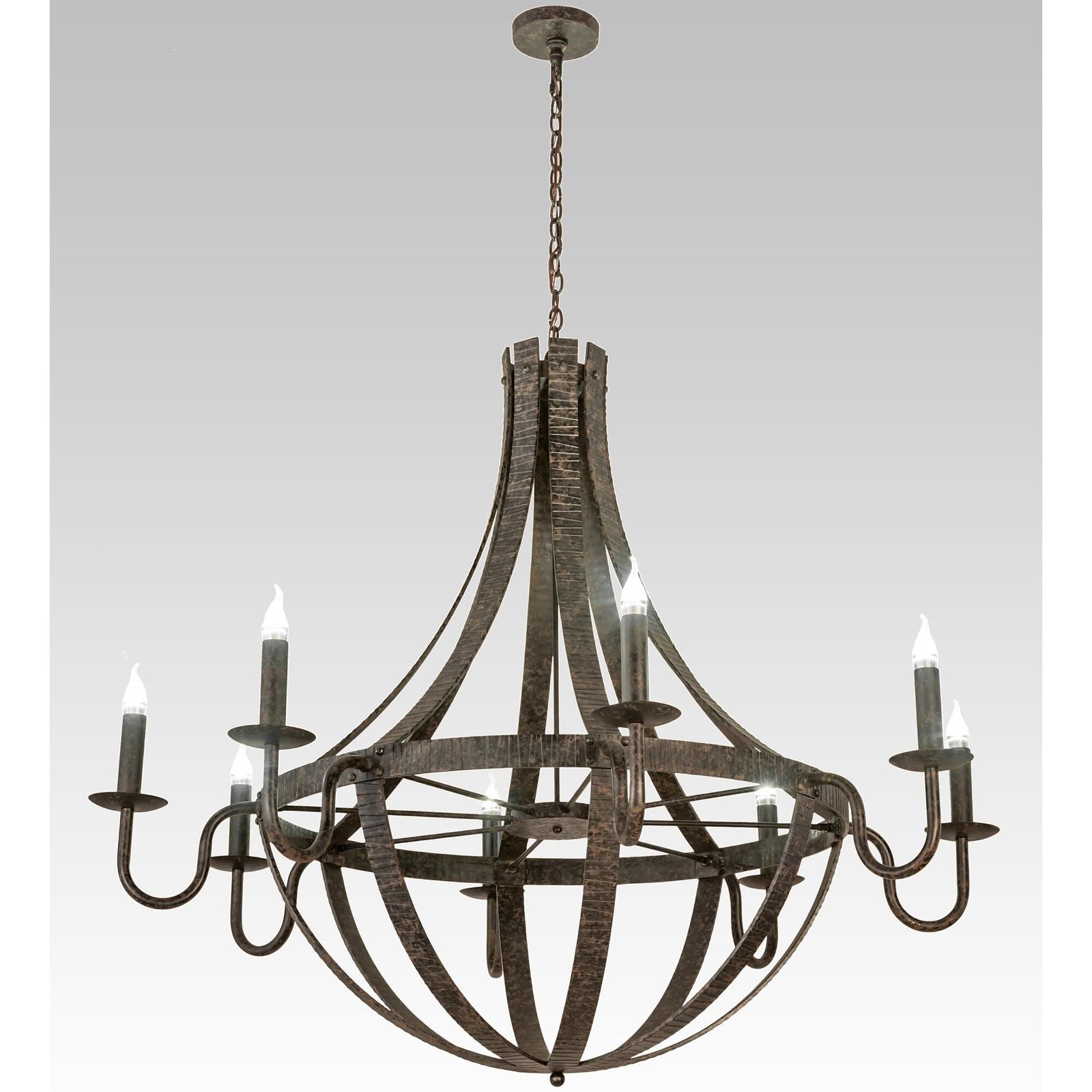 4-Light 60 in. LED Chandelier - Xara Ridge for dining room view 1