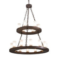 Candle chandelier - Fiora Loom for dining room view 1