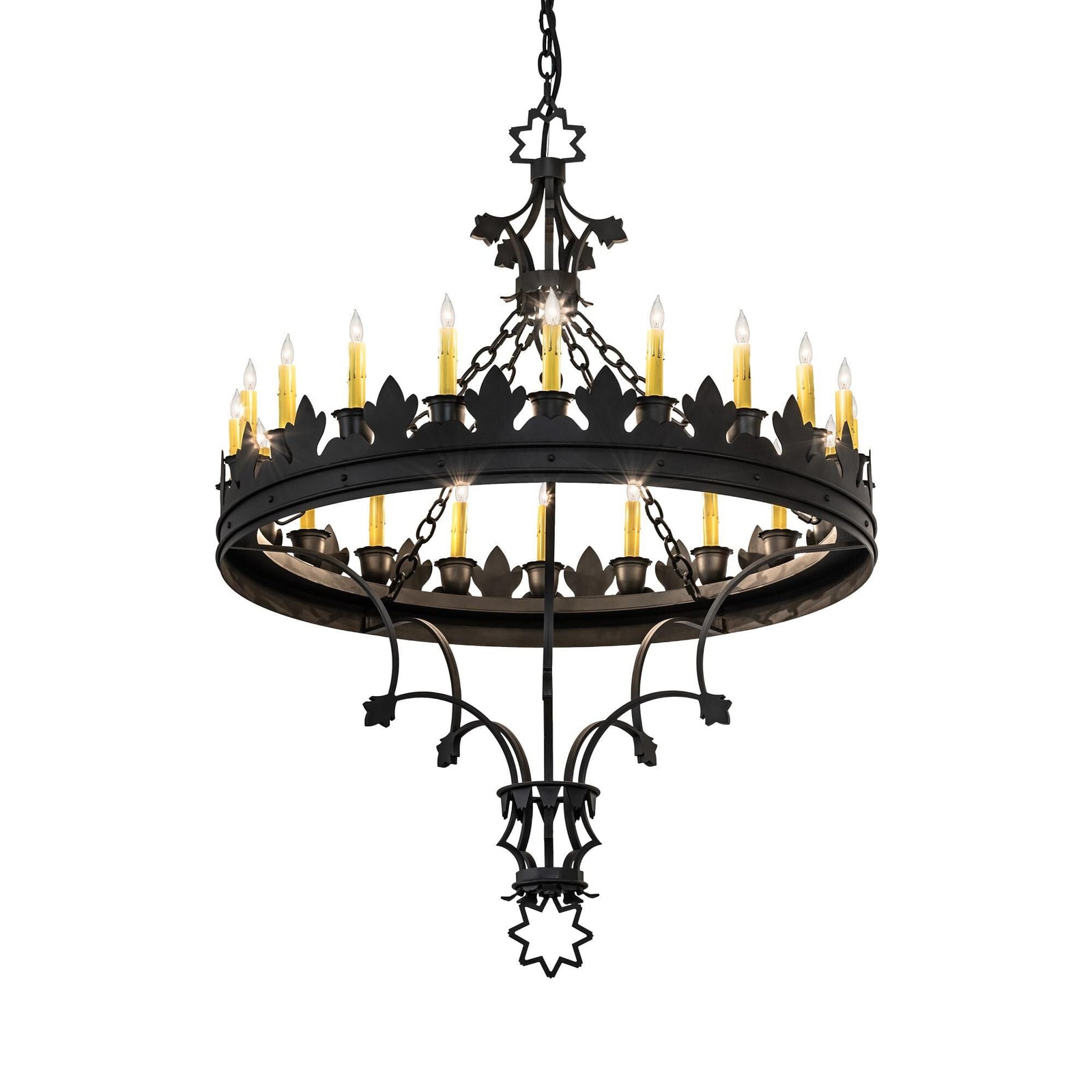 Candle chandelier - Dune Luxe for dining room view 1
