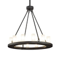Candle chandelier - Sabine Loom for dining room view 1