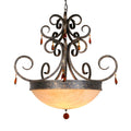 2-Light 36 in. Chandelier - Eden Loom for dining room view 1