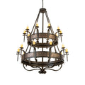 Candle chandelier - Zelia Loom for dining room view 1