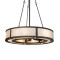 2-Light 49 in. LED Chandelier - Celia Grove for dining room view 1