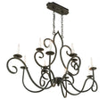 Candle chandelier - Livia Grove for dining room view 1
