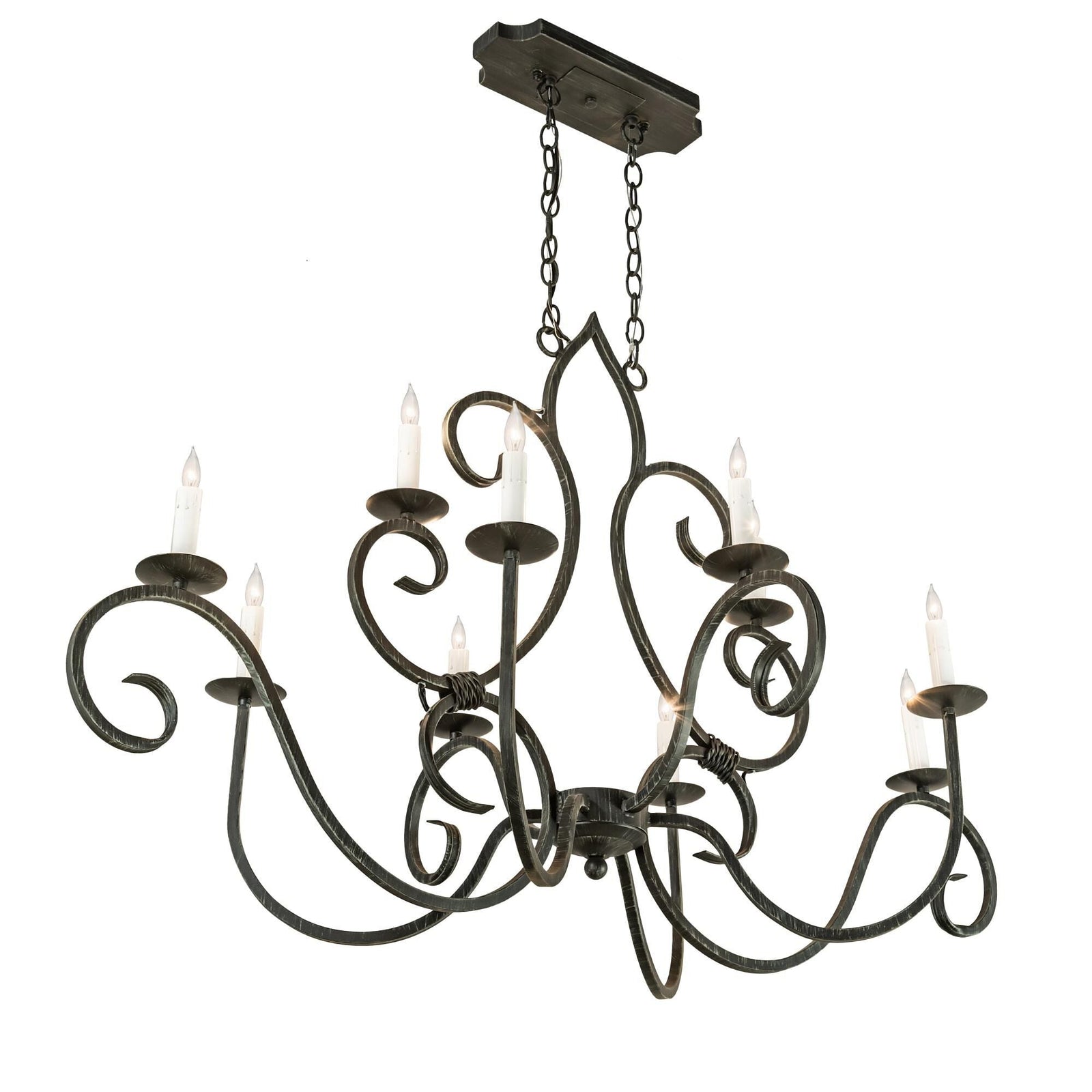 Candle chandelier - Livia Grove for dining room view 1
