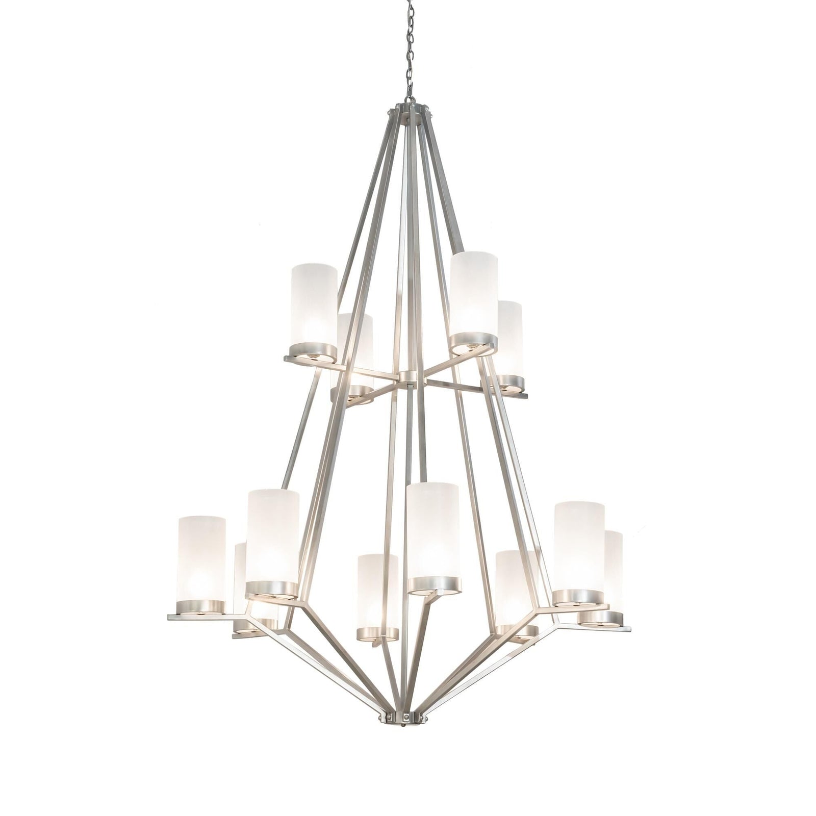 3-Light 60 in. Chandelier - Rumi Ridge for dining room view 1