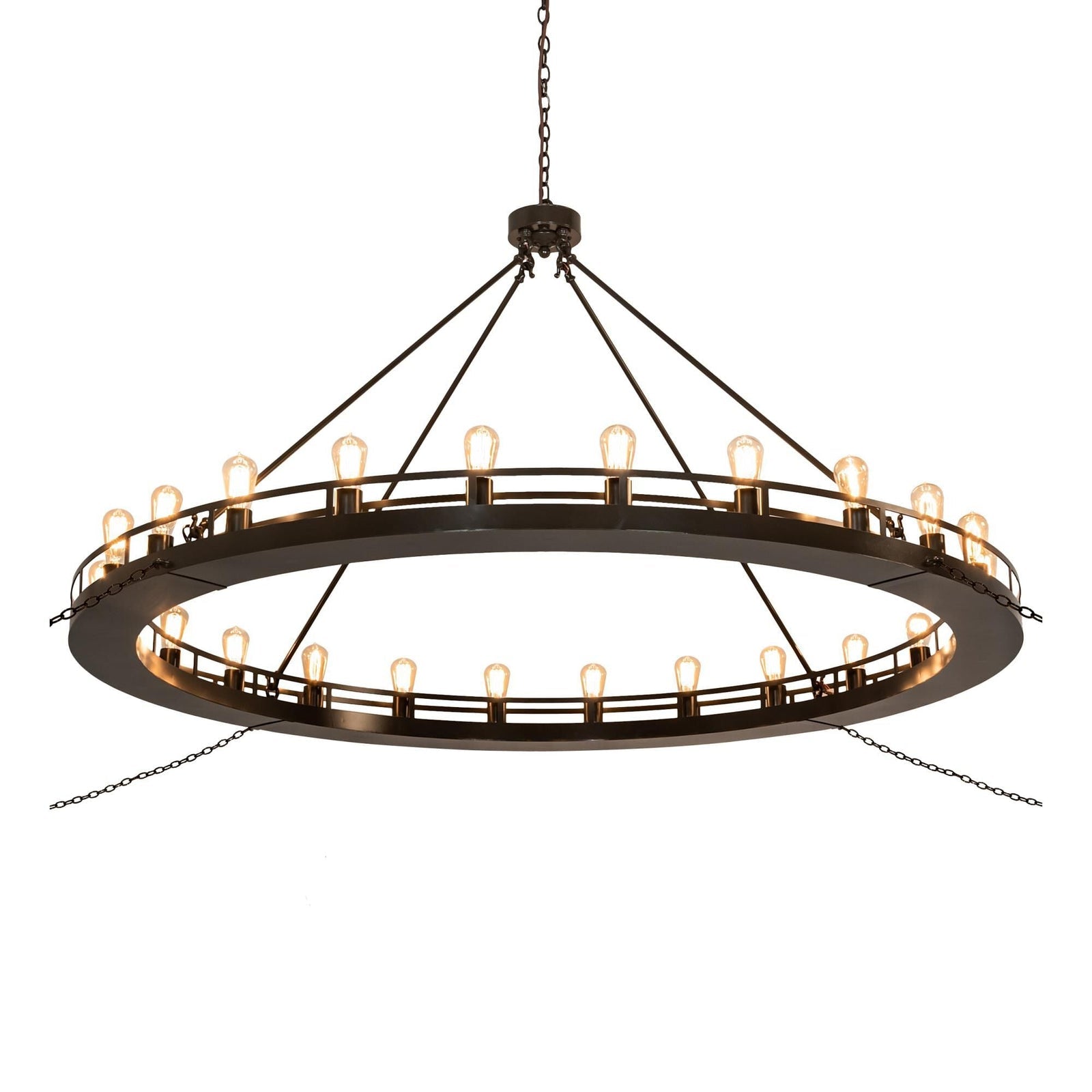 2-Light 72 in. Chandelier - Sabine Cove for dining room view 1