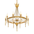 Candle chandelier - Finch Grove for dining room view 1