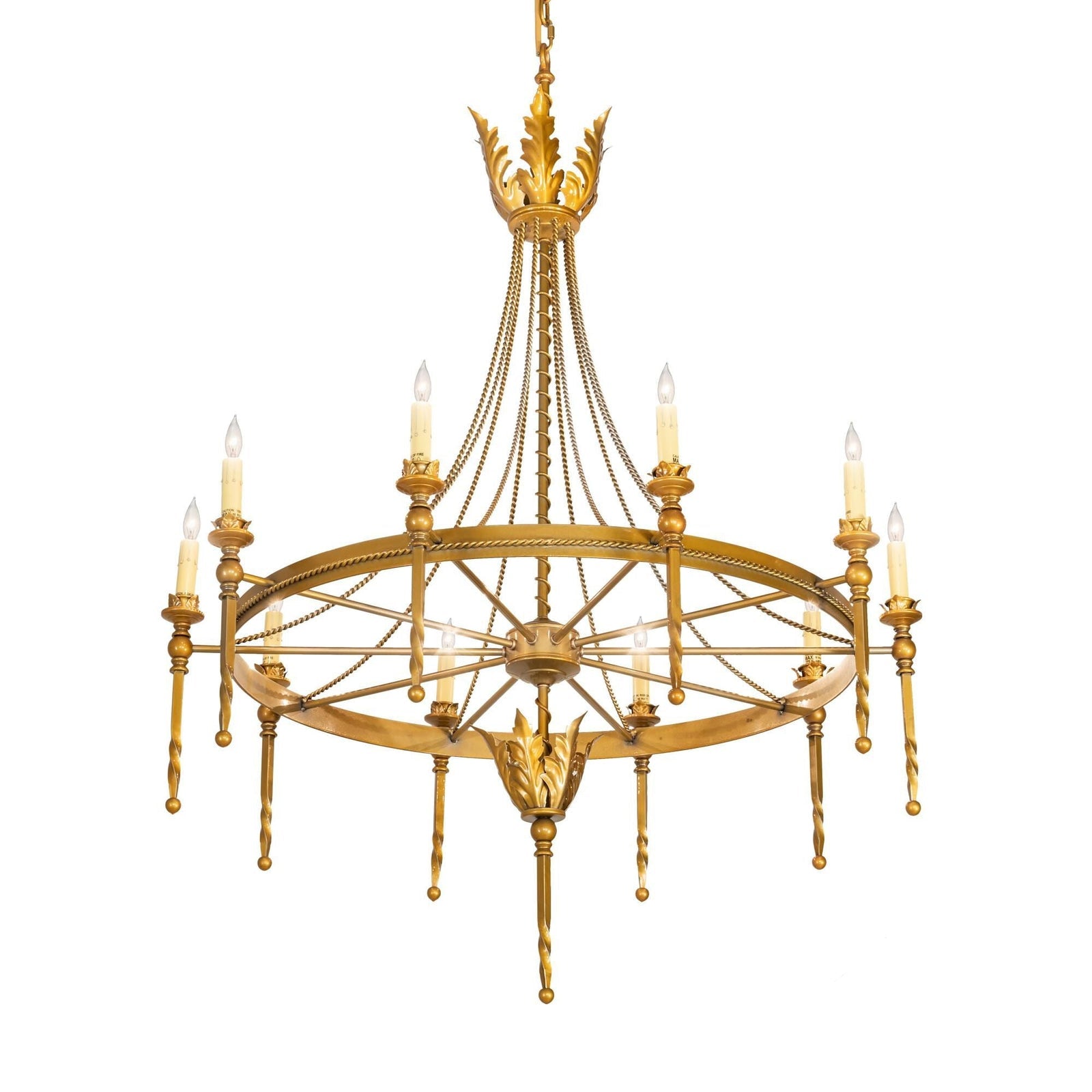 Candle chandelier - Finch Grove for dining room view 1