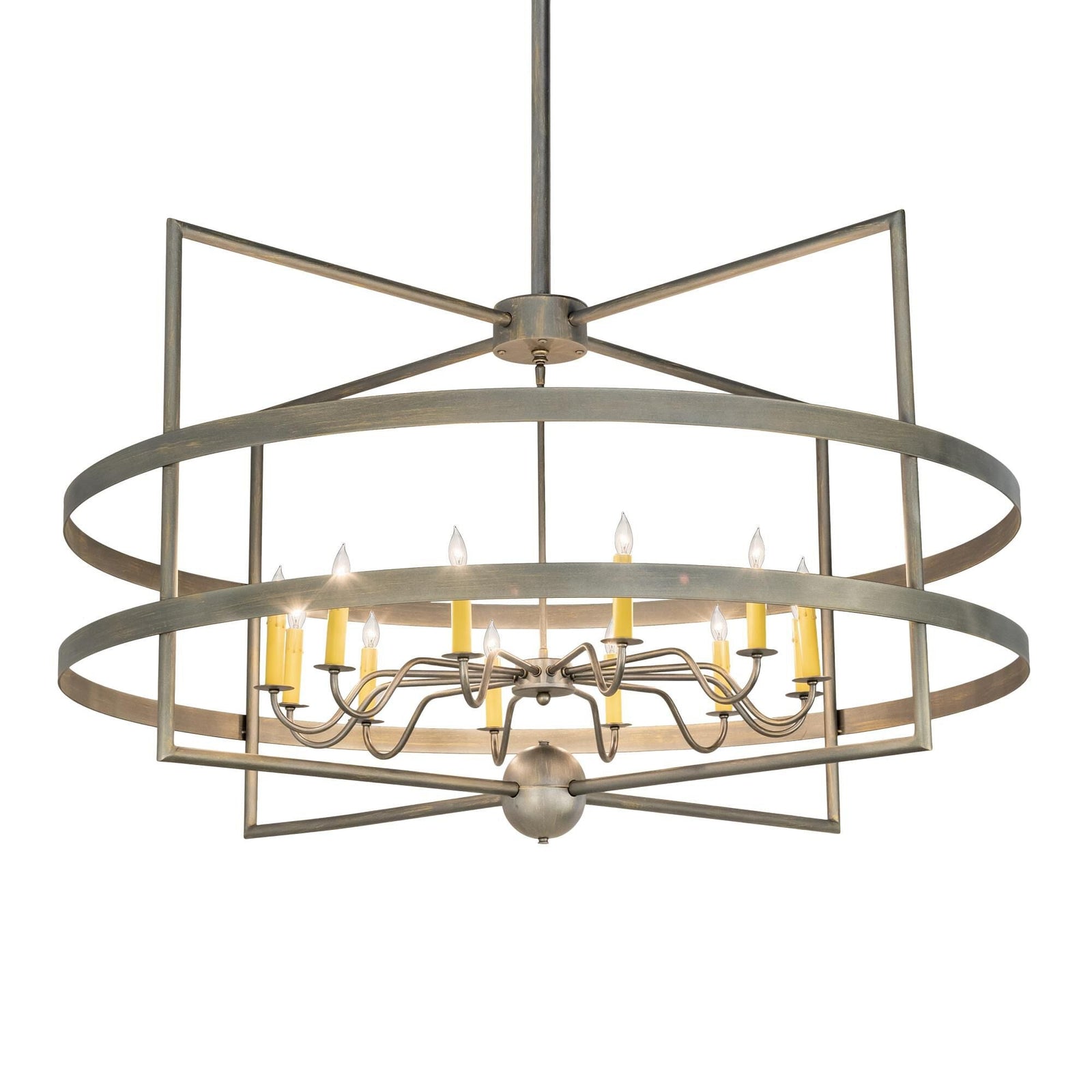 Candle chandelier - Indra Grove for dining room view 1
