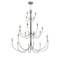 Candle chandelier - Belen Bloom for dining room view 1