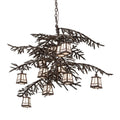 Branch chandelier - Hollis Loom for dining room view 1