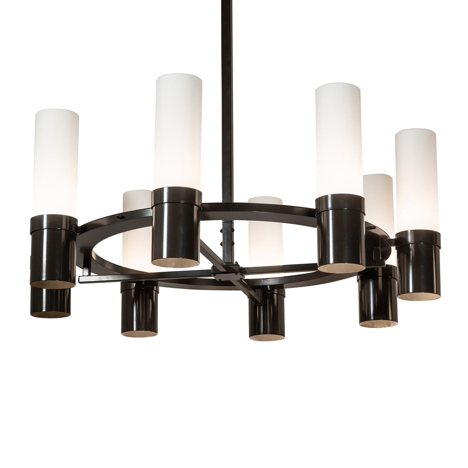2-Light 62 in. Chandelier - Sable Halo for dining room view 1