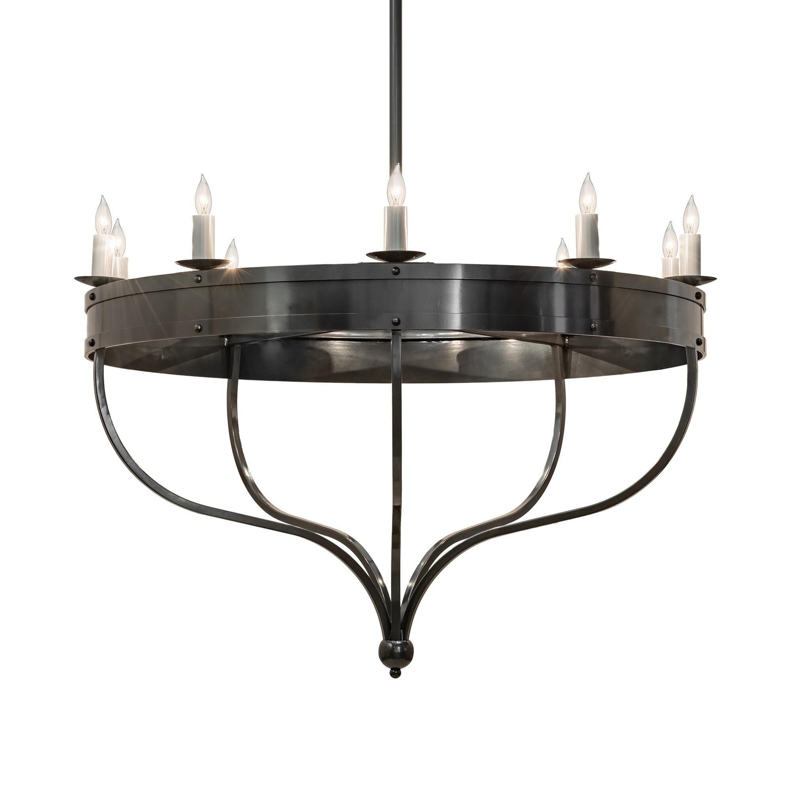 10-Light 54 in. Chandelier - Vale Cove for dining room view 1
