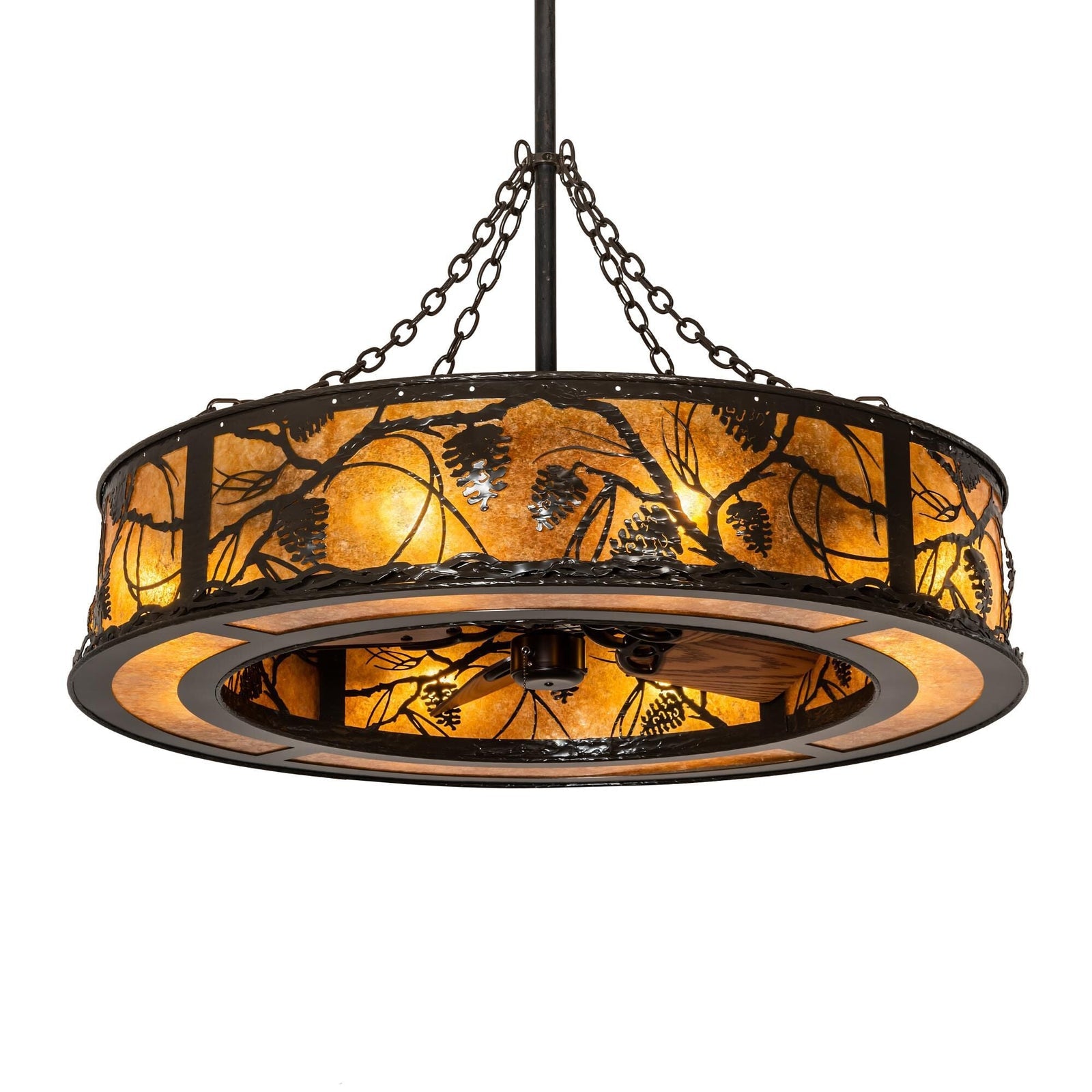 Round chandelier - Noor Ridge for dining room view 1