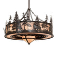 12-Light 46 in. Chandelier - Viola Luxe for dining room view 1