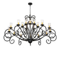 Candle chandelier - Sable Cove for dining room view 1