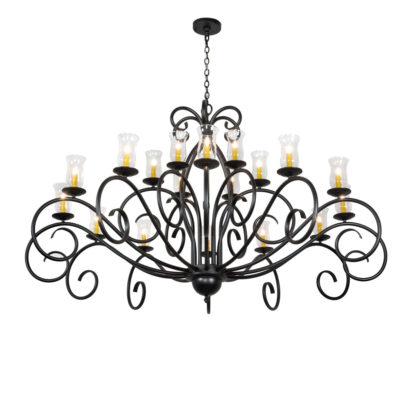 Candle chandelier - Sable Cove for dining room view 1