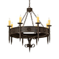 Candle chandelier - Lumen Grove for dining room view 1