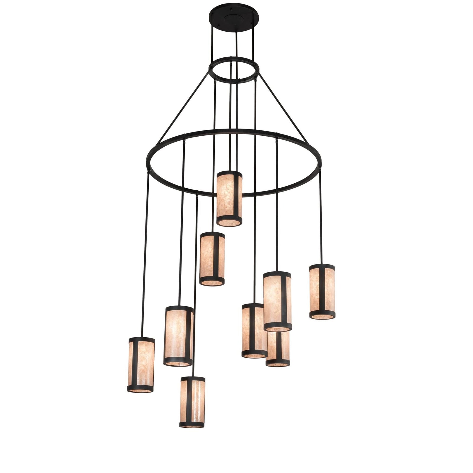 Tiered chandelier - Siena Bloom for dining room view 1