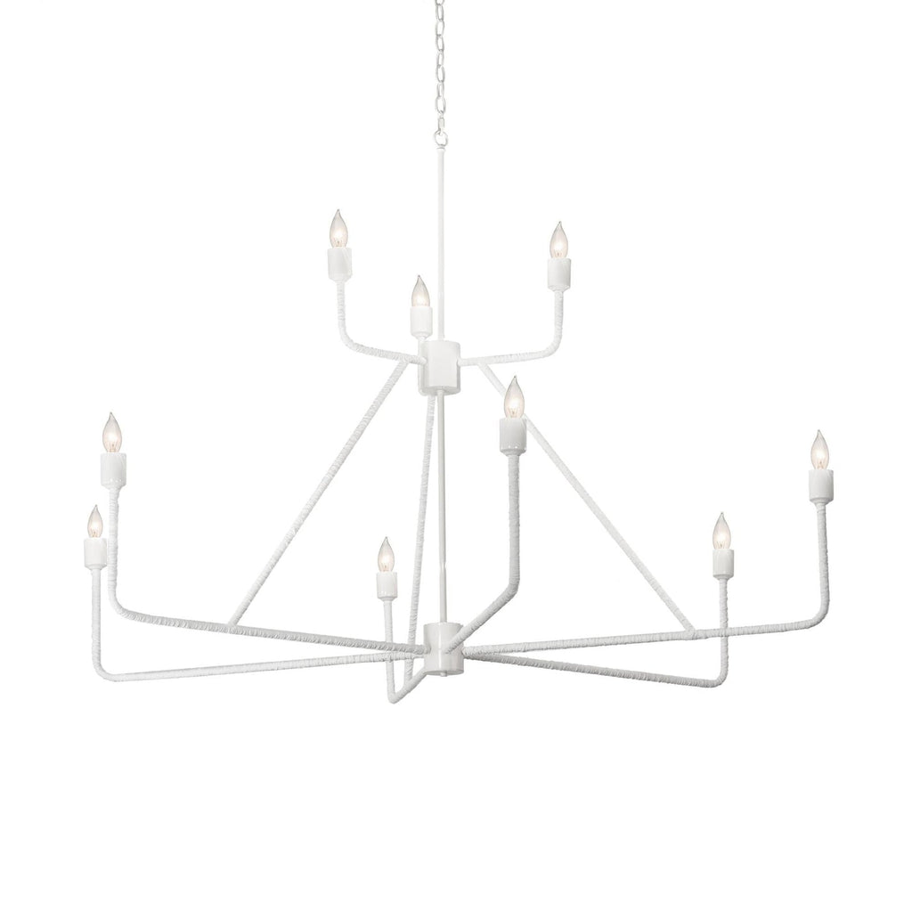 9-Light 60 in. Chandelier - Dorian Luxe for dining room view 1