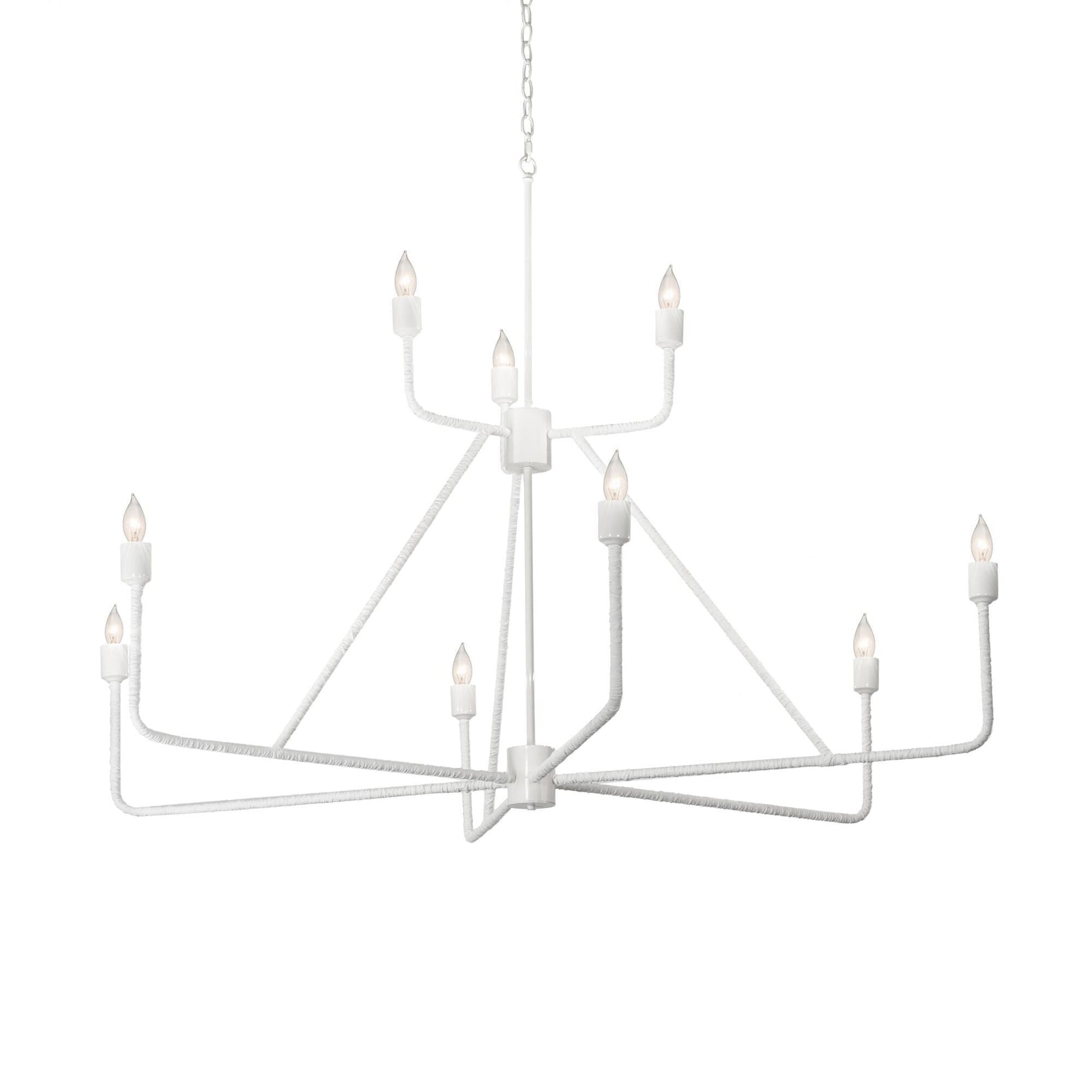 9-Light 60 in. Chandelier - Dorian Luxe for dining room view 1