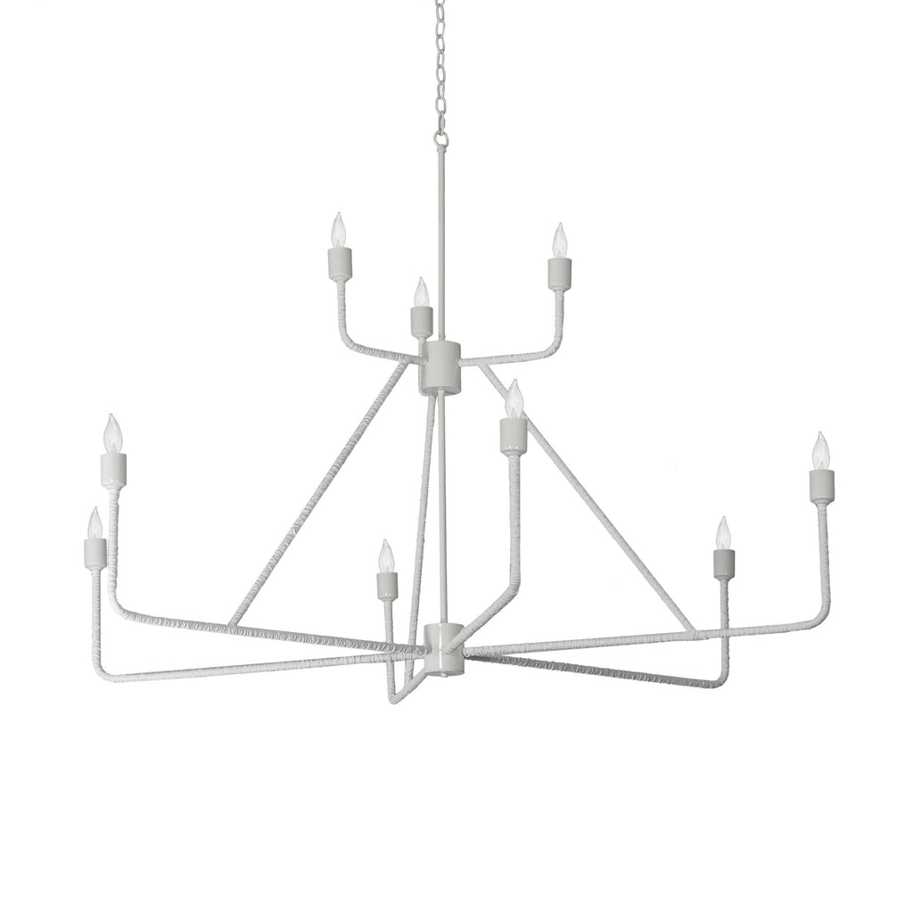 9-Light 60 in. Chandelier - Dorian Luxe for dining room view 2