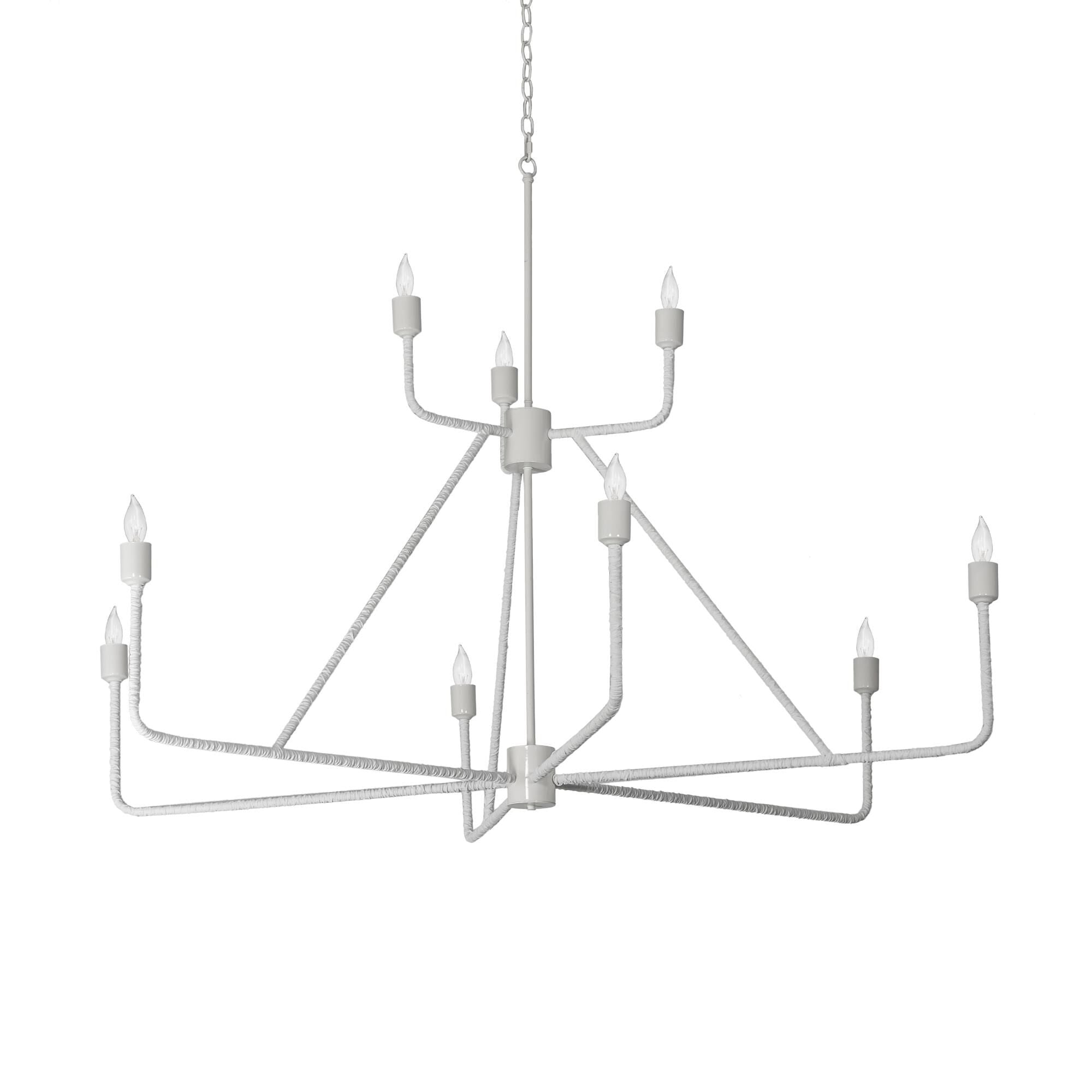 9-Light 60 in. Chandelier - Dorian Luxe for dining room view 2