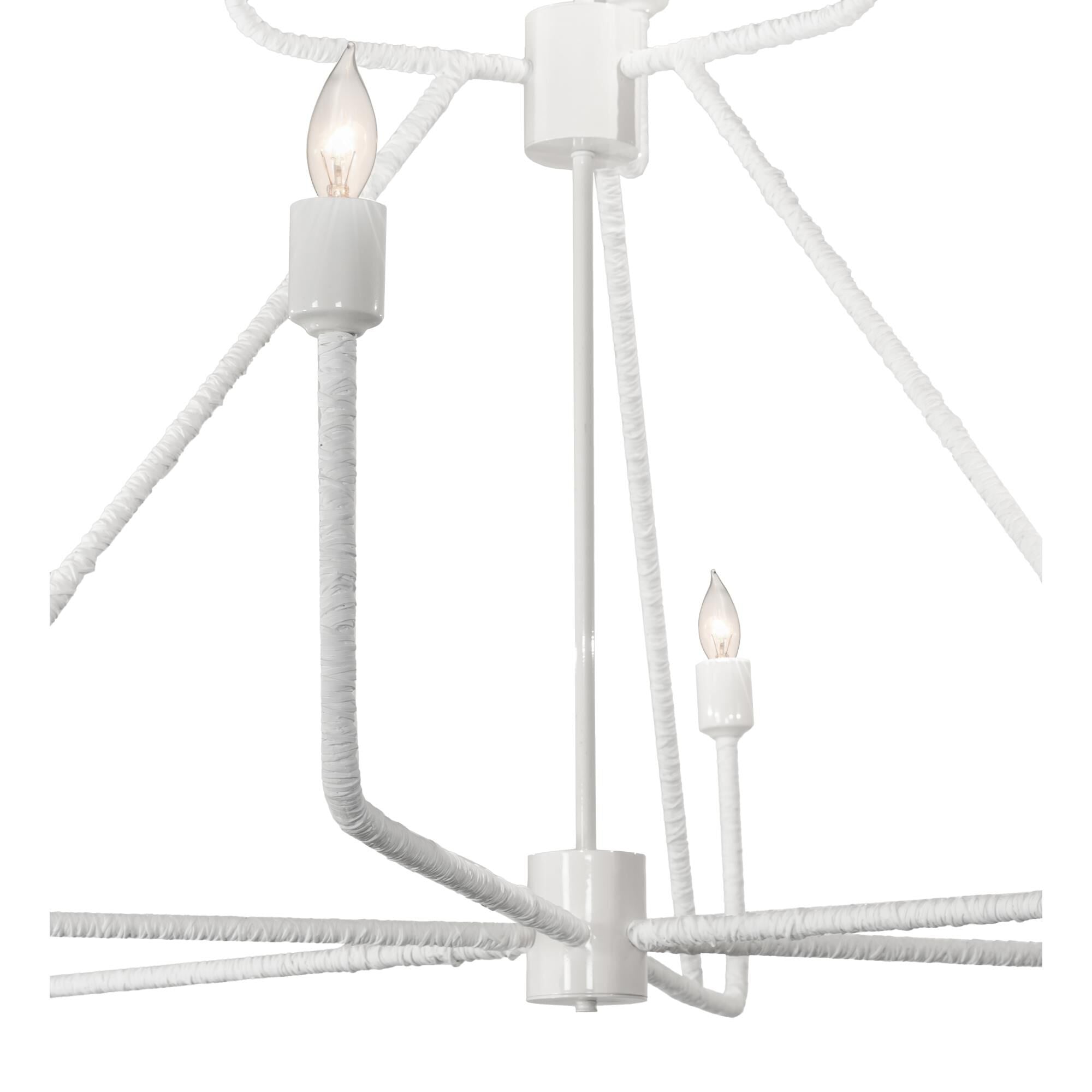 9-Light 60 in. Chandelier - Dorian Luxe for dining room view 4