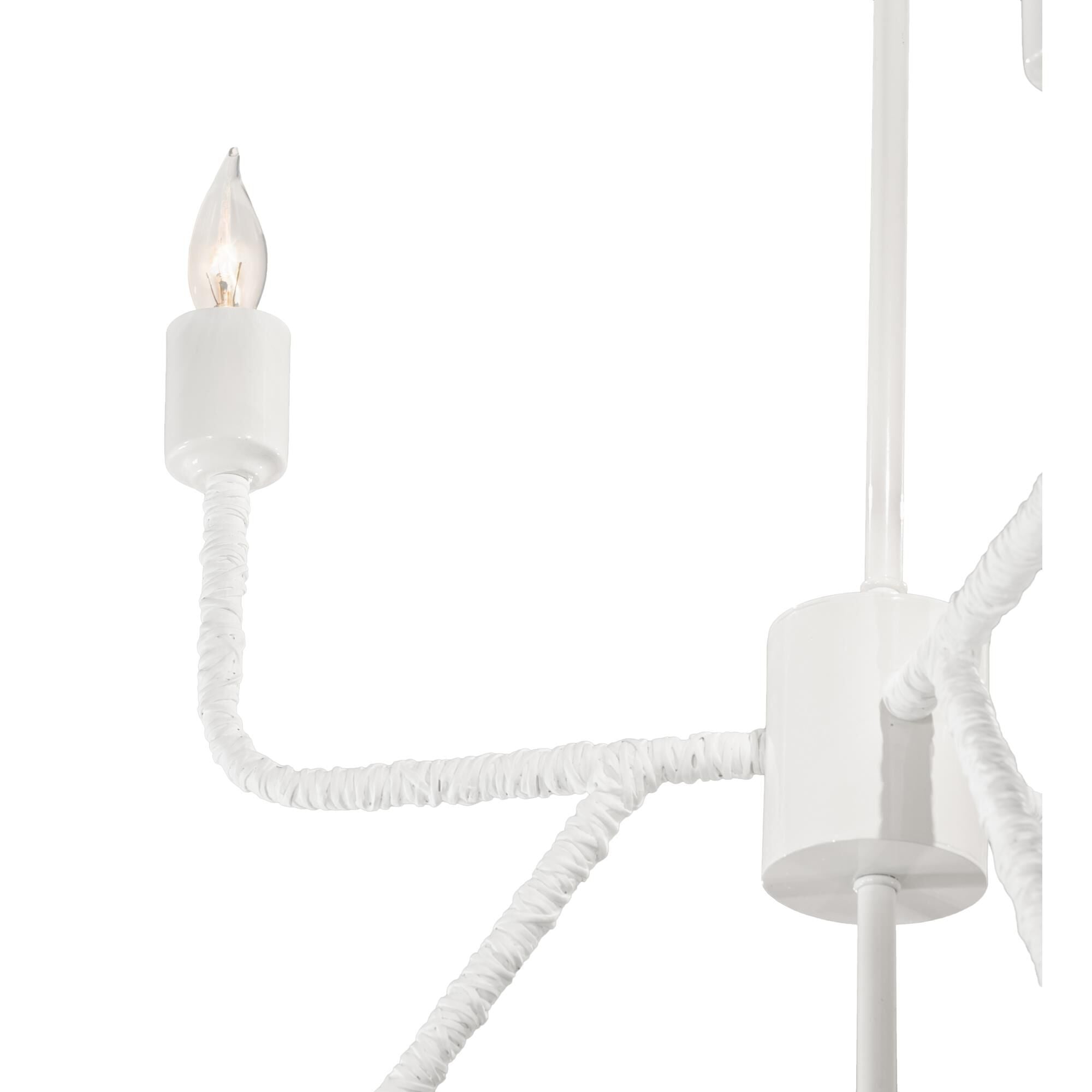 9-Light 60 in. Chandelier - Dorian Luxe for dining room view 3