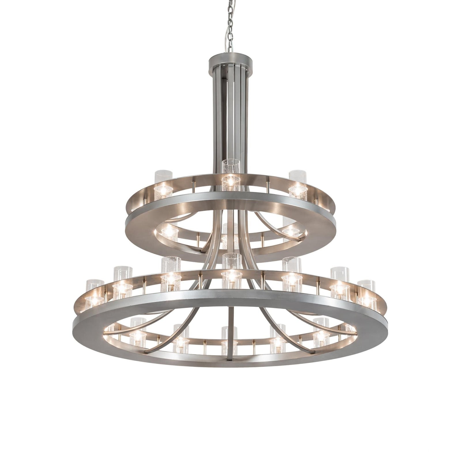 Candle chandelier - Dahlia Grove for dining room view 1