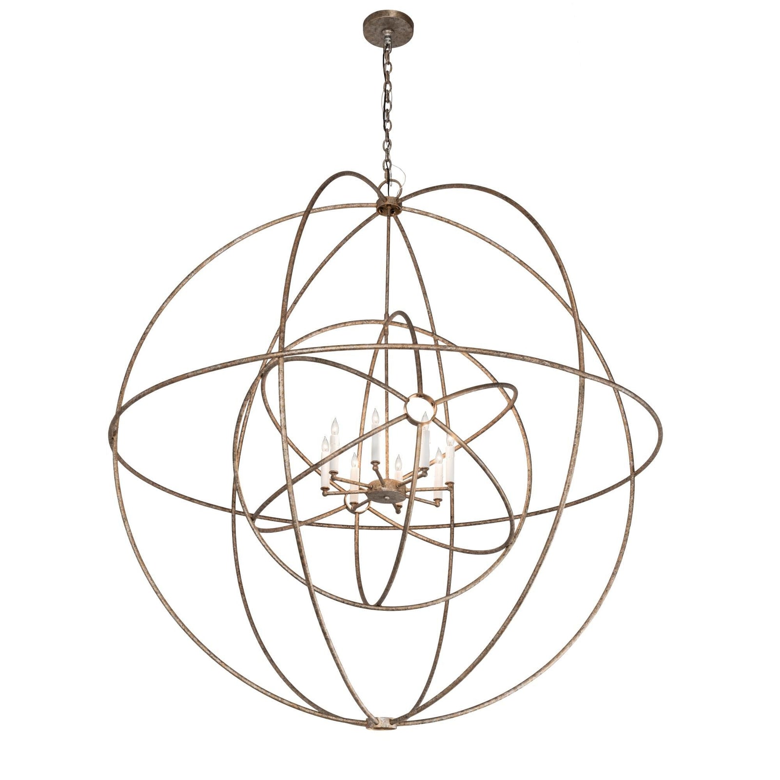 Candle chandelier - Evren Luxe for dining room view 1