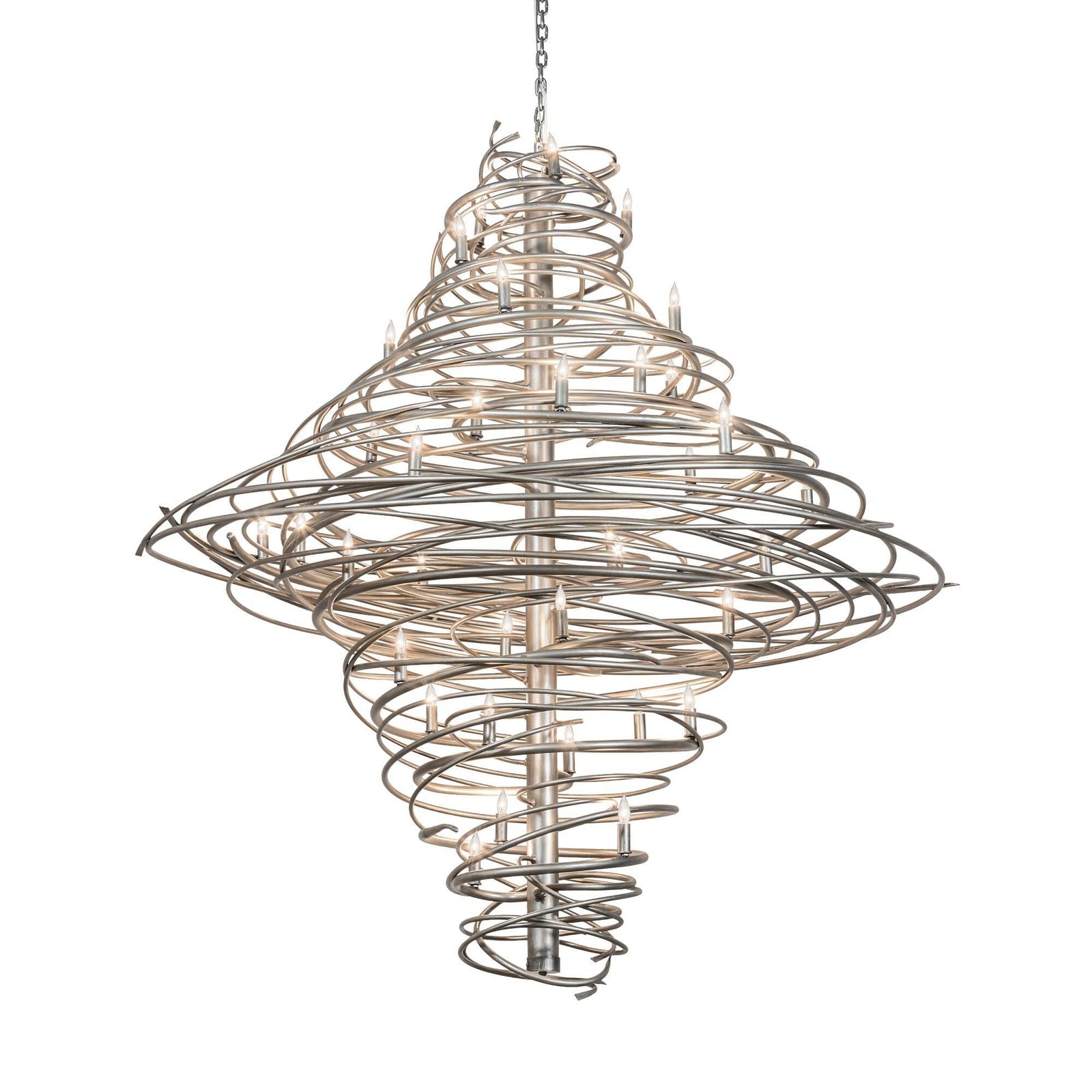 Candle chandelier - Ilona Halo for dining room view 1