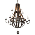Candle chandelier - Aria Halo for dining room view 1